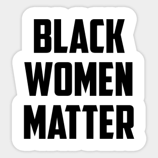 Black Women Matter | African American Sticker